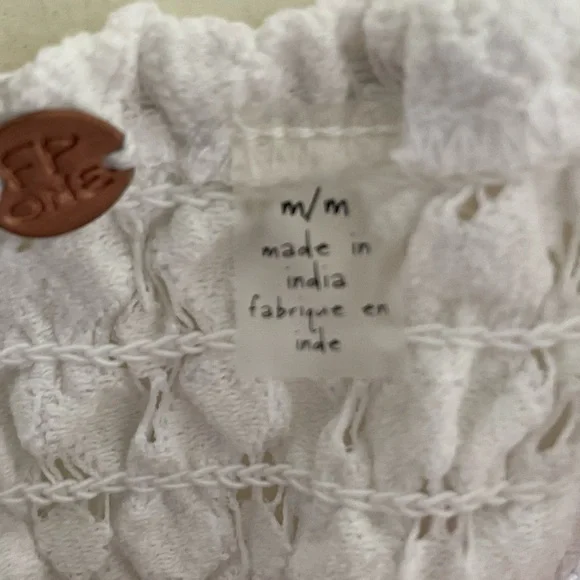 Free people medium white dress new with tags - Picture 4 of 5